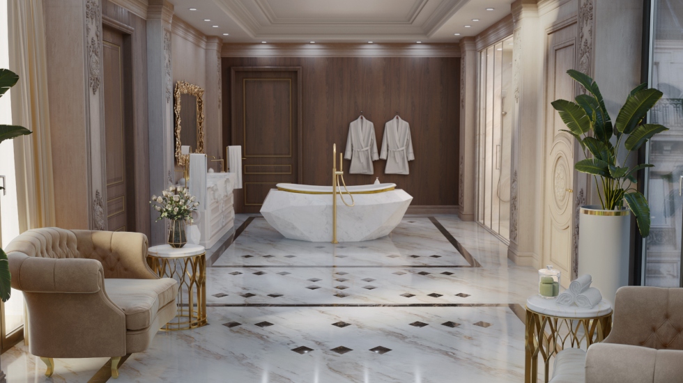 Maison Valentina Presents "The Golden Marble Oasis" – The Perfect Place of Luxury and Elegance