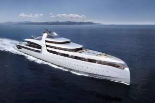 Rich men's taste - Pininfarina luxury yacht